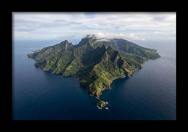 Sao Tome Island From Above