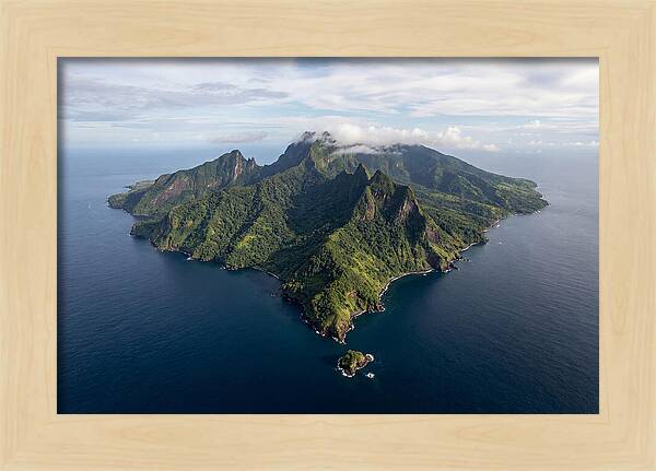 Sao Tome Island From Above