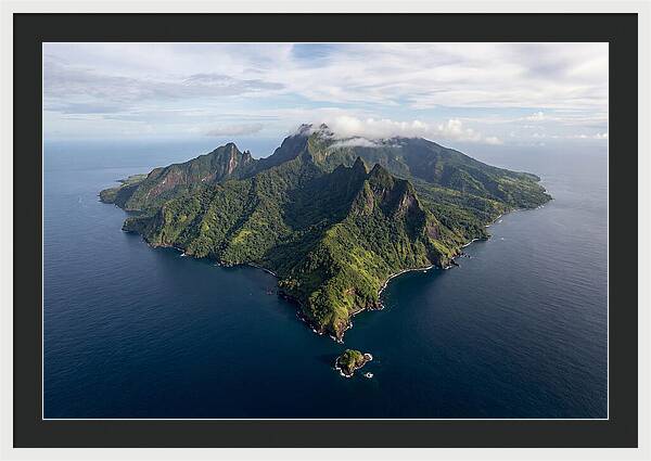Sao Tome Island From Above