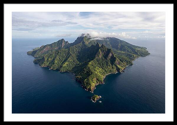 Sao Tome Island From Above
