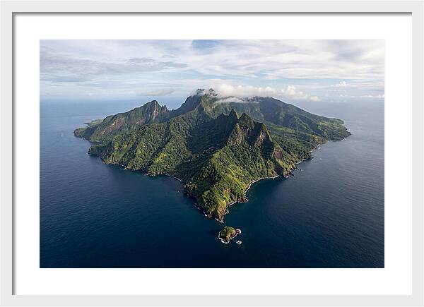 Sao Tome Island From Above