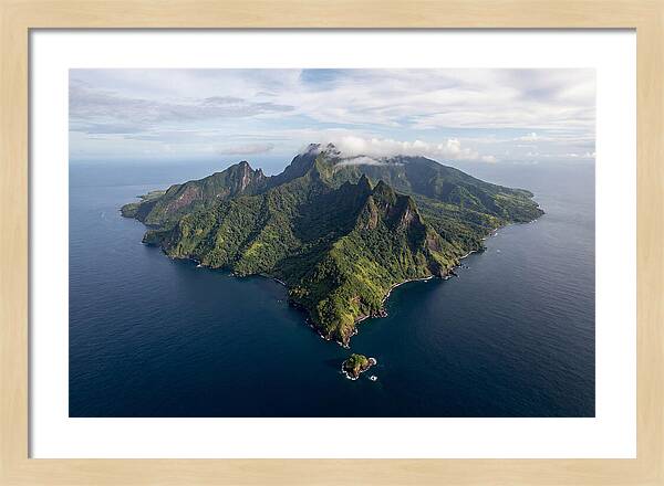 Sao Tome Island From Above