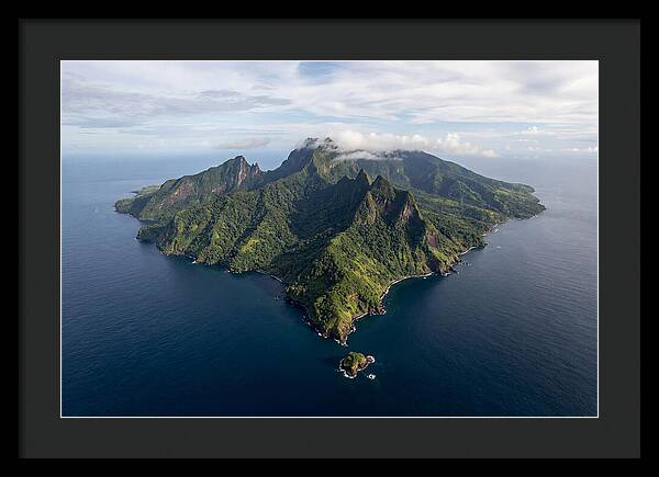 Sao Tome Island From Above