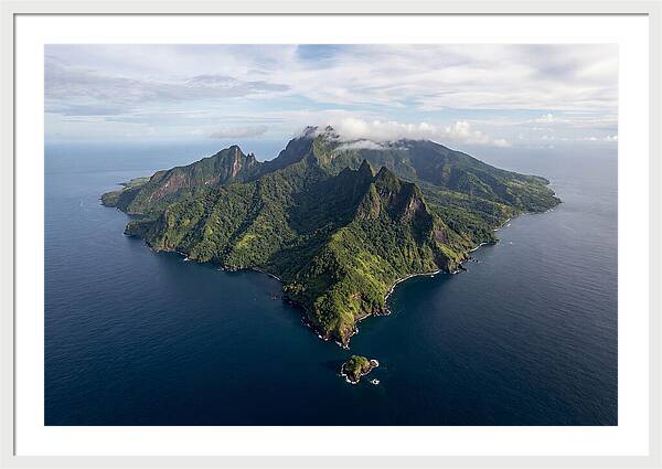 Sao Tome Island From Above
