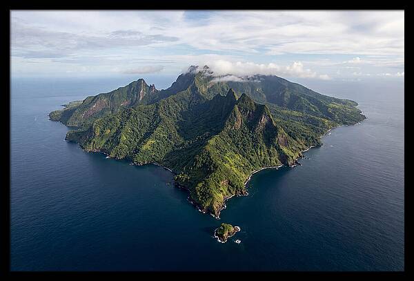 Sao Tome Island From Above