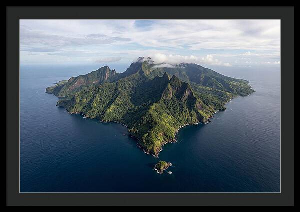 Sao Tome Island From Above