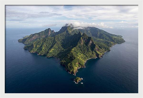 Sao Tome Island From Above