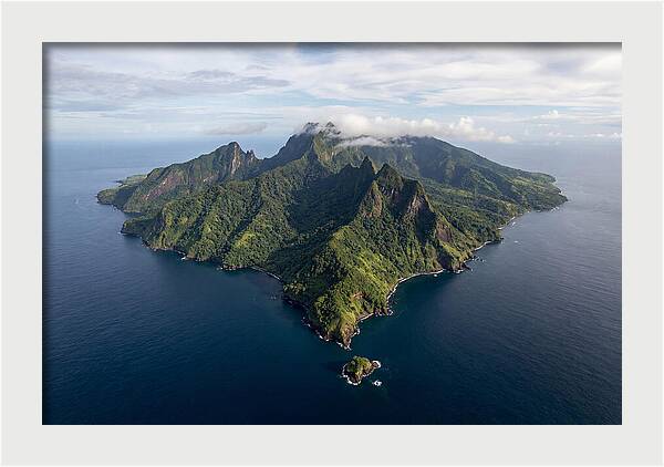 Sao Tome Island From Above