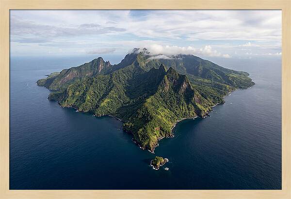 Sao Tome Island From Above