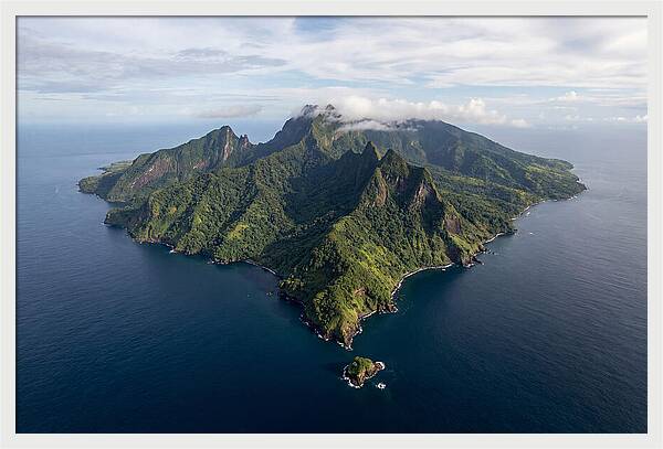 Sao Tome Island From Above