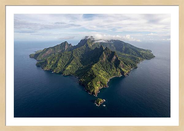 Sao Tome Island From Above