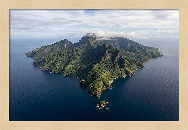 Sao Tome Island From Above