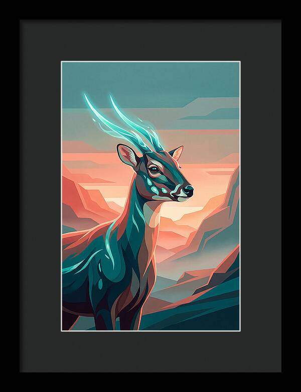 Saola Amidst Lush Scenery