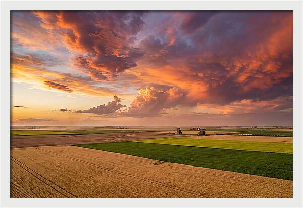 Saskatchewan Prairie Sunset