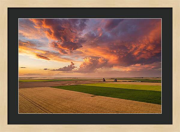 Saskatchewan Prairie Sunset