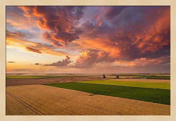 Saskatchewan Prairie Sunset