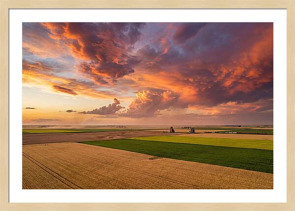 Saskatchewan Prairie Sunset