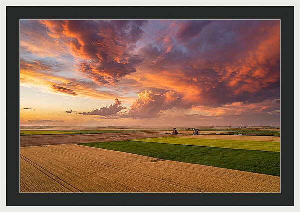 Saskatchewan Prairie Sunset