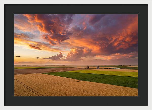 Saskatchewan Prairie Sunset