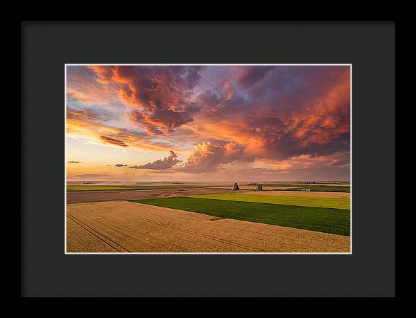 Saskatchewan Prairie Sunset