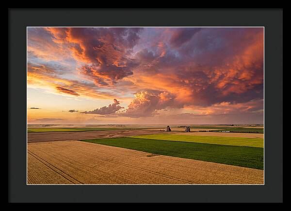 Saskatchewan Prairie Sunset