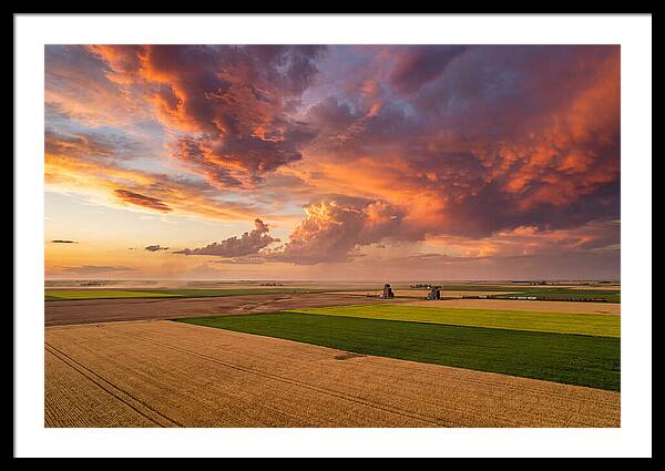 Saskatchewan Prairie Sunset