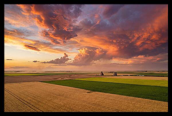 Saskatchewan Prairie Sunset