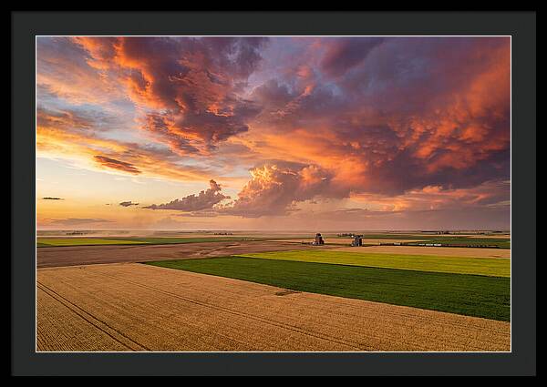 Saskatchewan Prairie Sunset