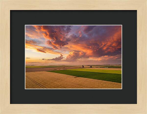 Saskatchewan Prairie Sunset