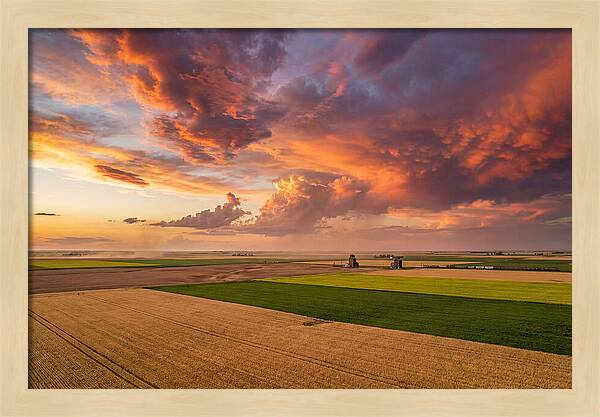 Saskatchewan Prairie Sunset