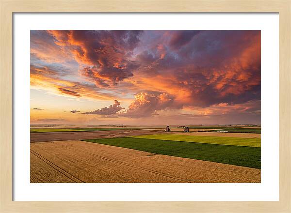 Saskatchewan Prairie Sunset