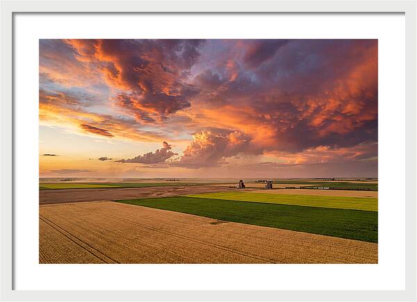 Saskatchewan Prairie Sunset