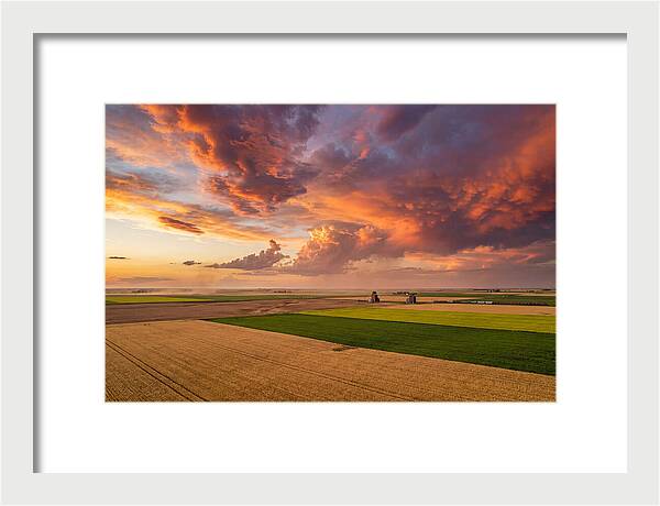 Saskatchewan Prairie Sunset