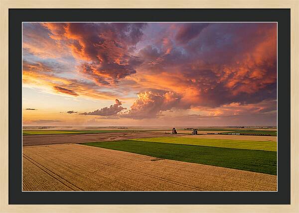 Saskatchewan Prairie Sunset