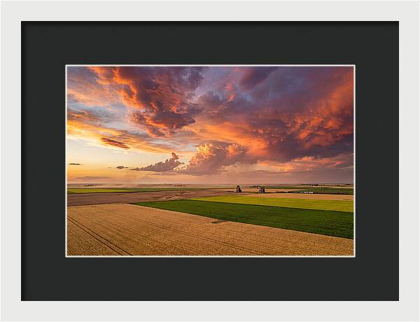 Saskatchewan Prairie Sunset