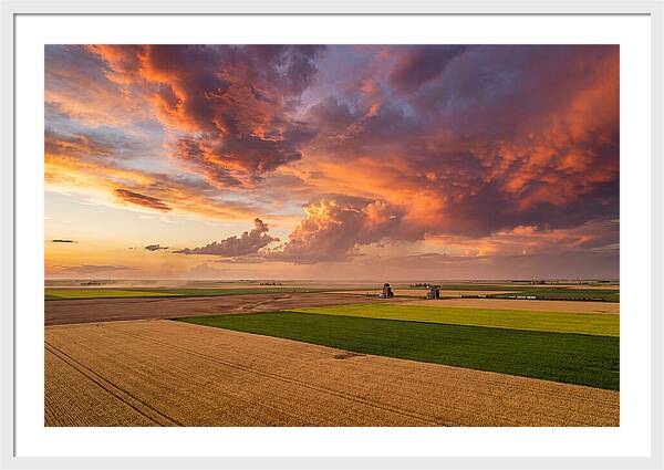Saskatchewan Prairie Sunset