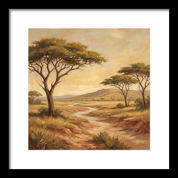 Savanna Serenity At Dusk