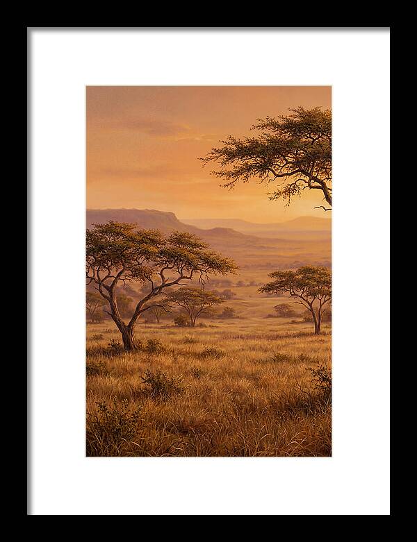 Savanna Tranquility At Twilight