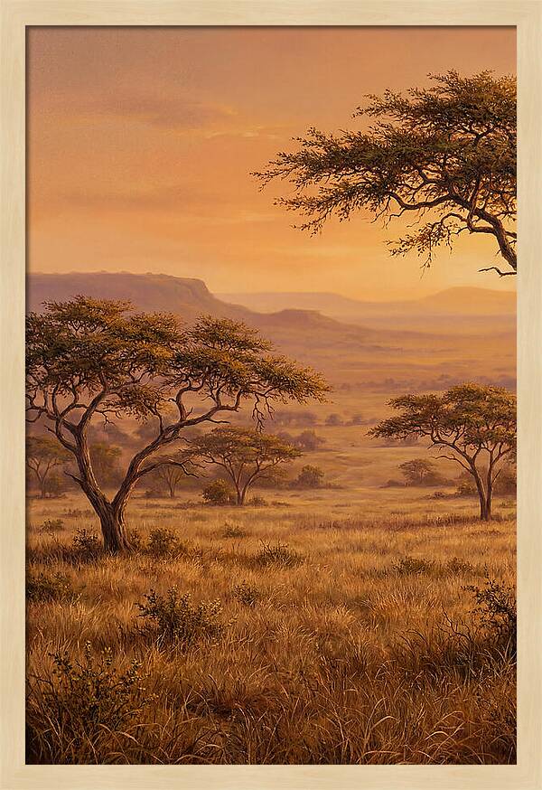 Savanna Tranquility At Twilight