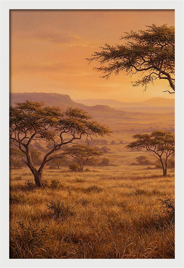Savanna Tranquility At Twilight