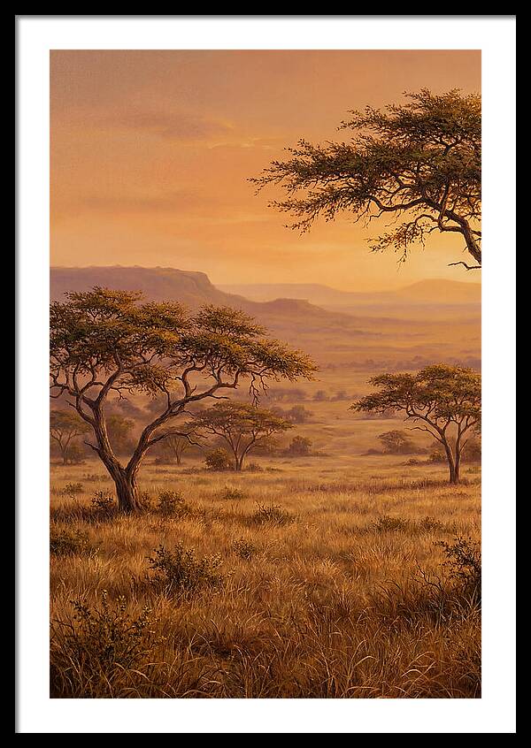 Savanna Tranquility At Twilight