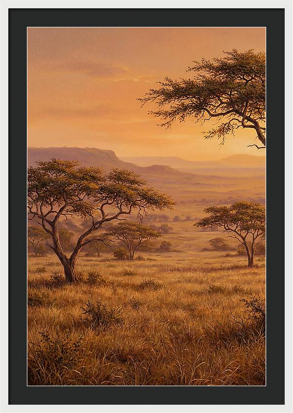Savanna Tranquility At Twilight