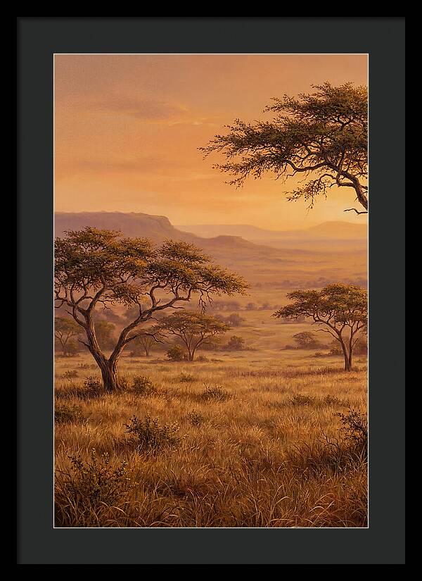 Savanna Tranquility At Twilight