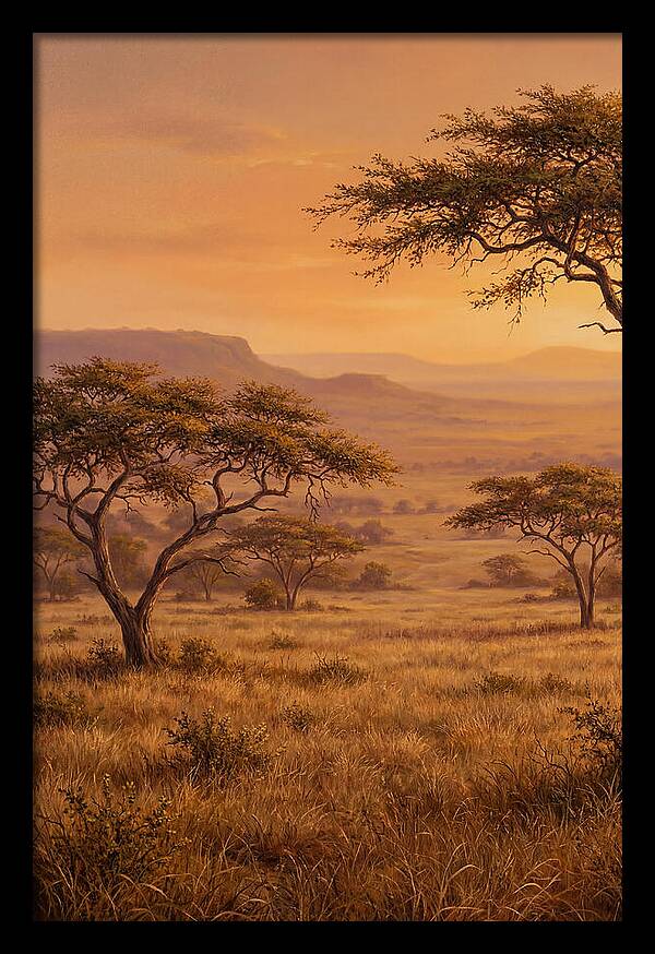 Savanna Tranquility At Twilight