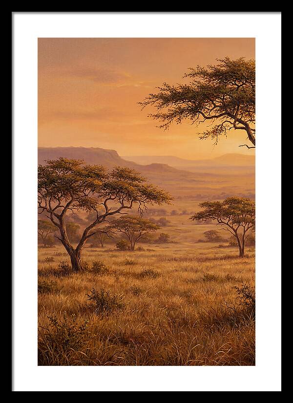 Savanna Tranquility At Twilight