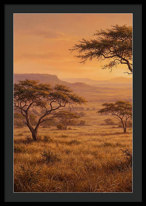 Savanna Tranquility At Twilight