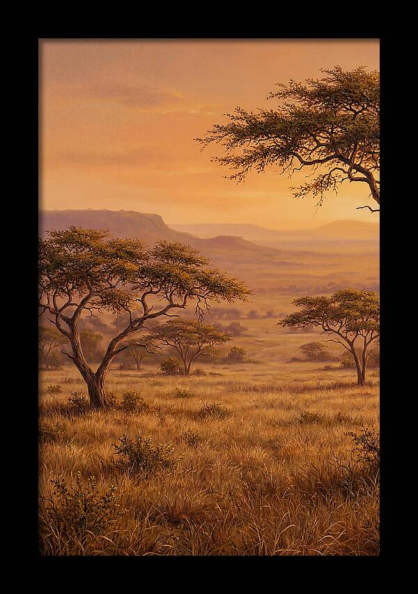 Savanna Tranquility At Twilight