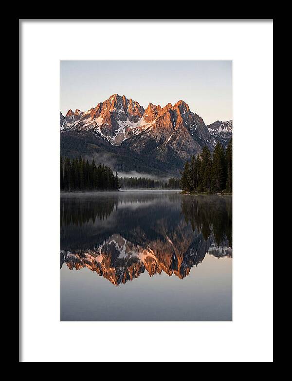 Sawtooth Mountains At Dawn