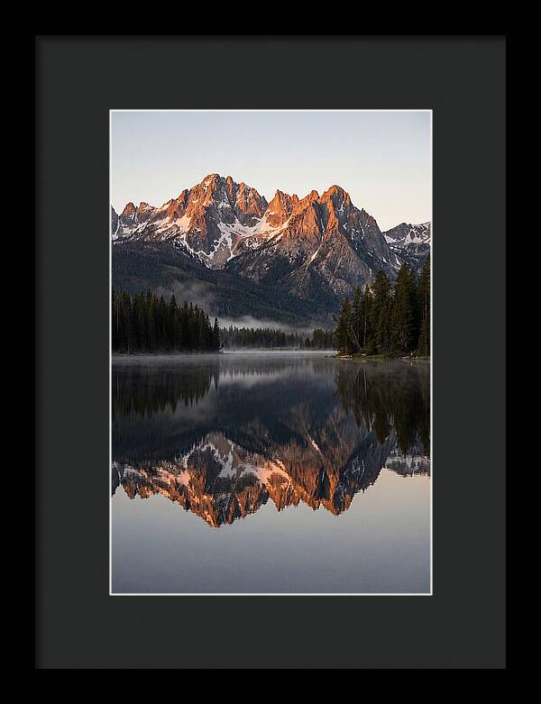 Sawtooth Mountains At Dawn