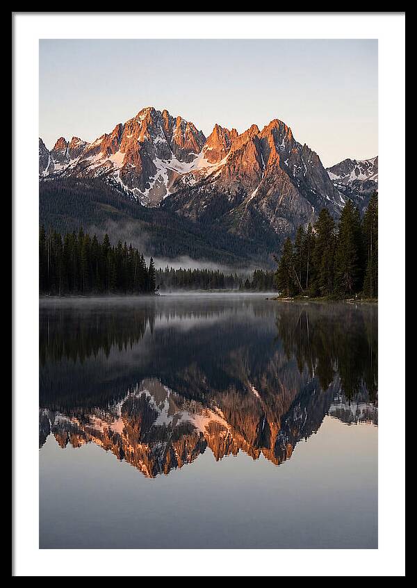 Sawtooth Mountains At Dawn